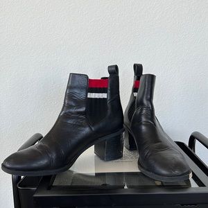 Calvin Klein Black Booties Size 10